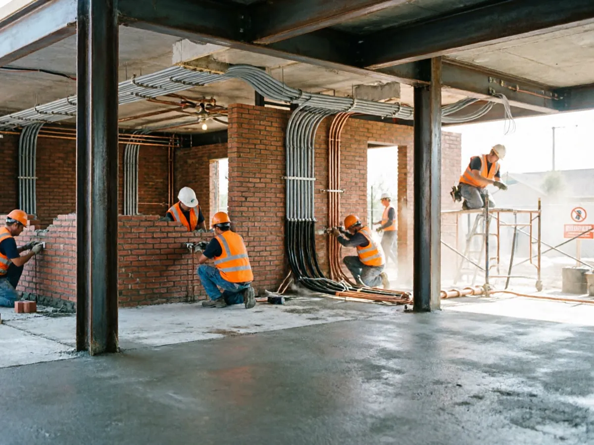 Construcción de local comercial